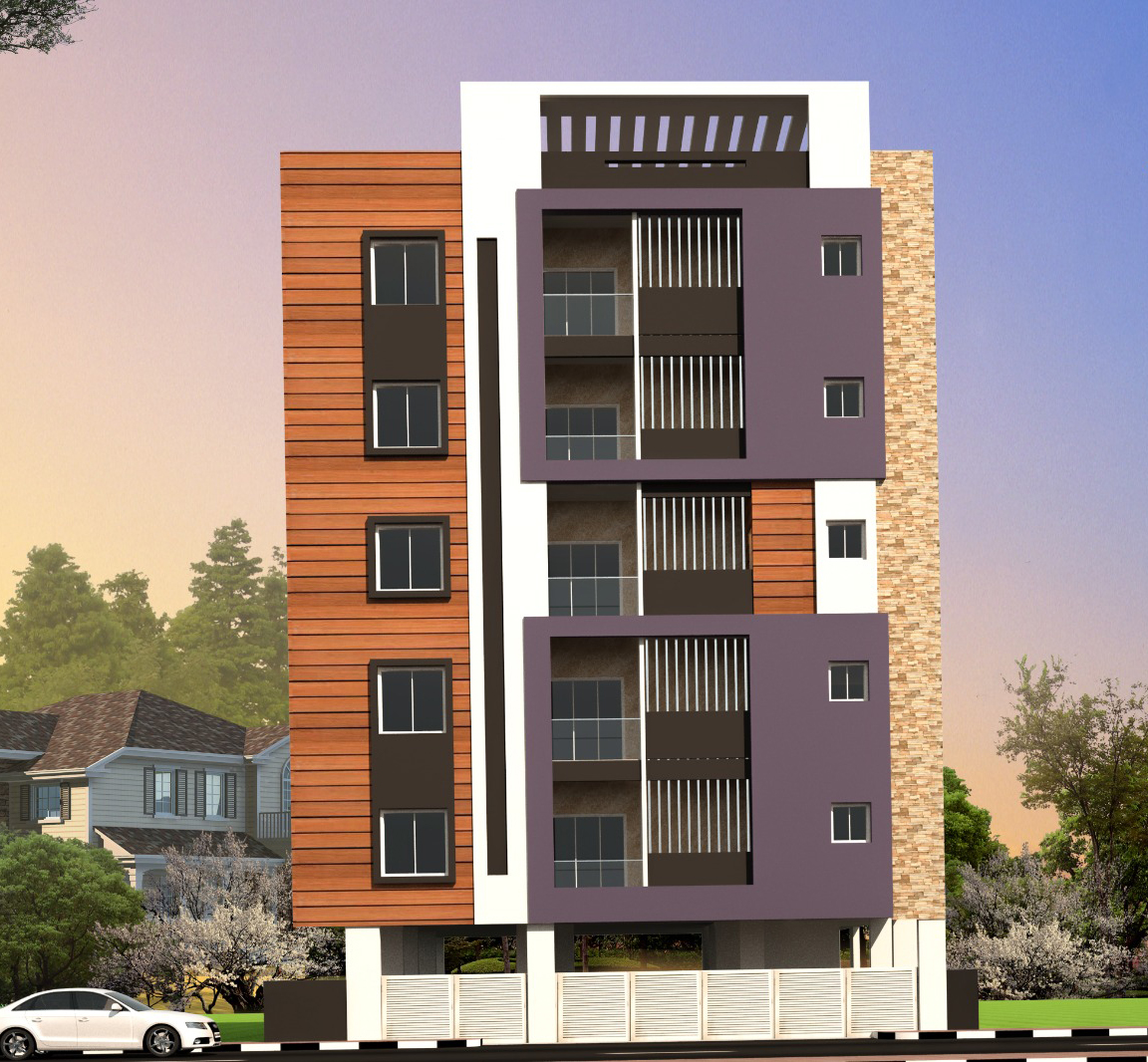 Sadhana Emerald luxury apartments Bengaluru by Serenique Ventures